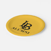 Assiettes En Carton Étudiant de l'État de Long Beach (Angle)