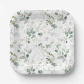 Assiettes En Carton Éucalyptus (Recto)