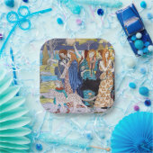 Assiettes En Carton Eugene Grasset - Panneau décoratif Harmony (Fête)