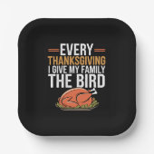 Assiettes En Carton Every Thanksgiving (Recto)