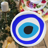 Assiettes En Carton Evil Eye Talisman & arabe Amulet /turc, grec