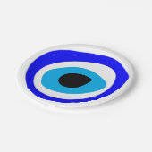 Assiettes En Carton Evil Eye Talisman & arabe Amulet /turc, grec (Angle)