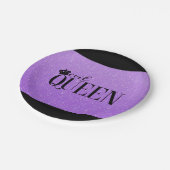 Assiettes En Carton EVIL QUEEN Parties scintillant violet Plaques de p (Angle)