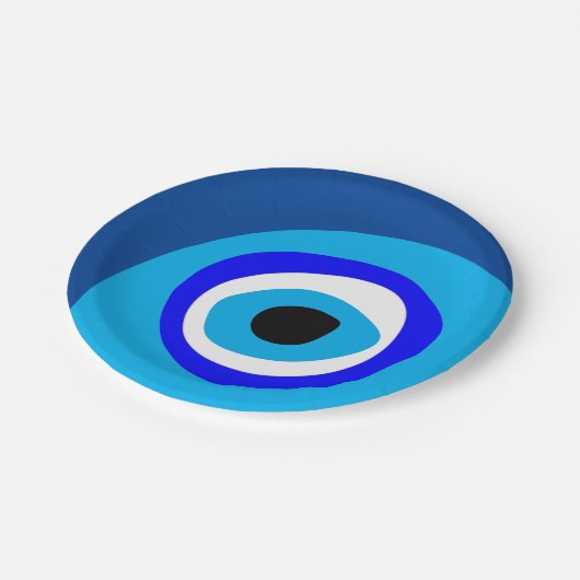 Assiettes En Carton Evil Talisman & arabe Amulet /Grec, turc (Angle)