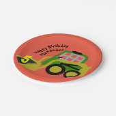 Assiettes En Carton Excavateur Bobcat (Angle)