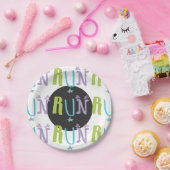 Assiettes En Carton EXÉCUTION Éclectique | Plaque papier sur le thème (Fête)