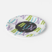 Assiettes En Carton EXÉCUTION Éclectique | Plaque papier sur le thème (Angle)