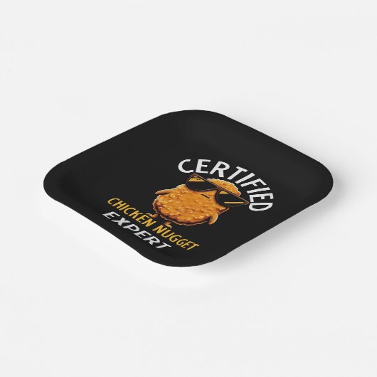 Assiettes En Carton Expert certifié en nugget de poulet (Angulaire)