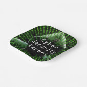 Assiettes En Carton Expert en cybersécurité (Angulaire)