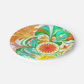 Assiettes En Carton Explosion de Citrus (Angle)