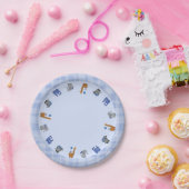 Assiettes En Carton Express bébé (Fête)