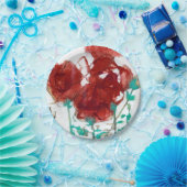 Assiettes En Carton Expression Fleur I (Fête)