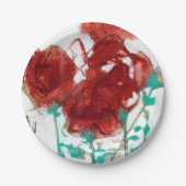 Assiettes En Carton Expression Fleur I (Devant)