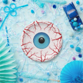 Assiettes En Carton Eyeball déplaisant Bloodshot (Fête)