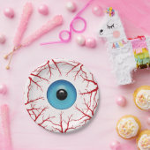 Assiettes En Carton Eyeball déplaisant Bloodshot (Fête)