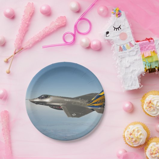 Assiettes En Carton F-35 Éclair II (Fête)