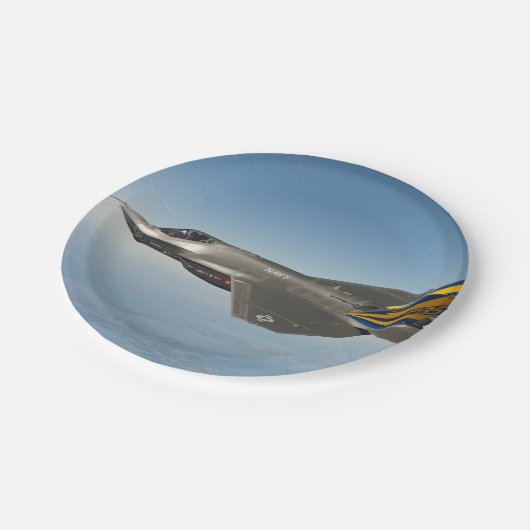 Assiettes En Carton F-35 Éclair II (Angle)