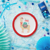 Assiettes En Carton Fa La Llama | Noël (Fête)