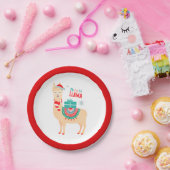 Assiettes En Carton Fa La Llama | Noël (Fête)