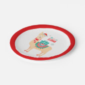 Assiettes En Carton Fa La Llama | Noël (Angle)