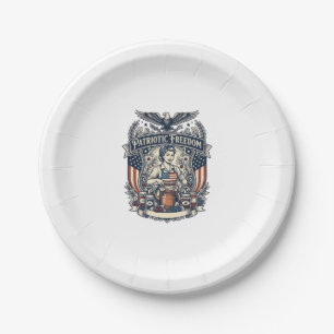 Assiettes En Carton Fabricant de confiture patriotique