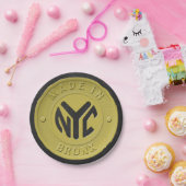 Assiettes En Carton Fabriqué À New York Bronx (Fête)