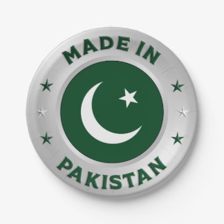 Assiettes En Carton Fabriqué Au Pakistan