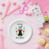 Assiettes En Carton Fado chanteuse avec caravelle portugaise (Fête)