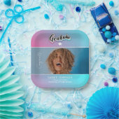 Assiettes En Carton Faire-part de diplôme (Fête)