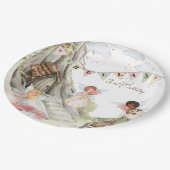 Assiettes En Carton Fairy Birday (Angle)