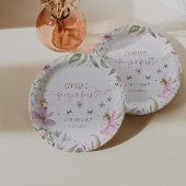 Assiettes En Carton Fairy First Girl Birthday Party