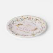 Assiettes En Carton Fairy Garden Plaques de papier d'anniversaire (Angle)