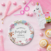 Assiettes En Carton Fairy Premier anniversaire 1er anniversaire (Fête)