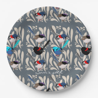 Assiettes En Carton Fairy Wrens
