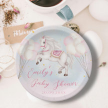Fairytale bébé Pony rose ballons étoiles Douche