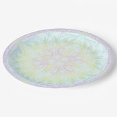 Assiettes En Carton Fairytale Citrouille Motif arc-en-ciel pastel (Angle)