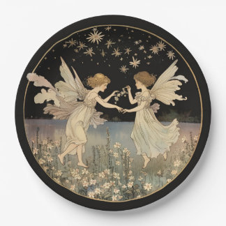 ASSIETTES EN CARTON FAIRYTALE, FAIRY BANTHDAY PARTY