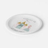 Assiettes En Carton Fairytale Princess (Angle)