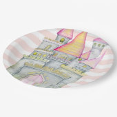 Assiettes En Carton Fairytale Princess Castle (Angle)
