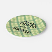 ASSIETTES EN CARTON FAIS TOUTES LES CHOSES AVEC AMOUR ! (Angle)