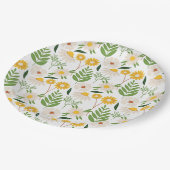 Assiettes En Carton Faisceaux du printemps (Angle)