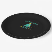 Assiettes En Carton Faisons-en un arbre de Noël Drôle Drôle à boire (Angle)