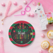 Assiettes En Carton Faisons une fête de Noël (Fête)