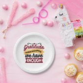 Assiettes En Carton Faith and Gratitude Artwork – Uplifting Christian  (Fête)