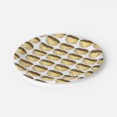 Assiettes En Carton Falafel Pita Sandwich Food Foody Imprimer Motif (Angle)