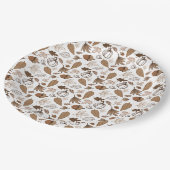 Assiettes En Carton Fall (Angle)