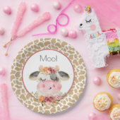 Assiettes En Carton Fall Barnyard Birthday Plate Oink Moo Cockadoodle (Fête)