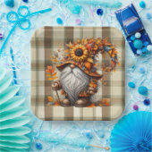 Assiettes En Carton Fall Gnome  (Fête)