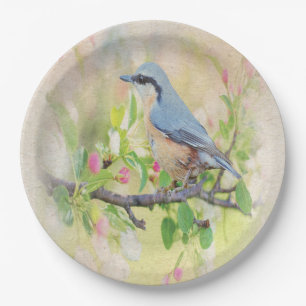 Assiettes En Carton Fanatique d'oiseaux
