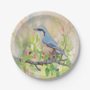 Assiettes En Carton Fanatique d'oiseaux